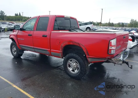 2003 Dodge Ram 2500 Slt/Laramie/St from USA, damaged, VIN 3D7KU28C73G820444